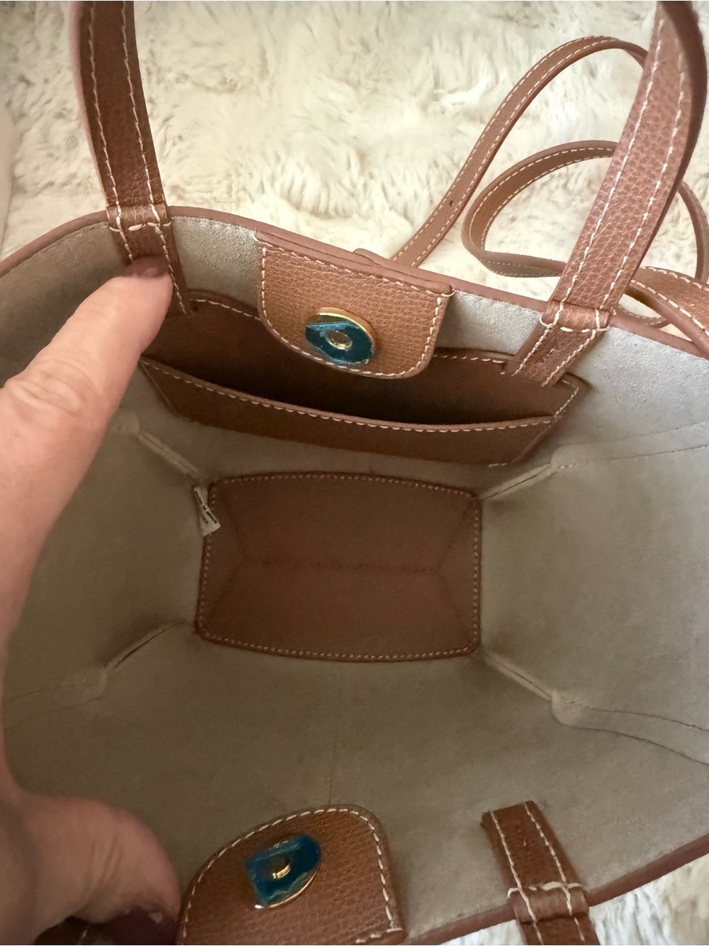 Polene Cyme Nano Tote - Picture 5 of 6